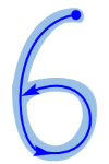 Die Zahl 6